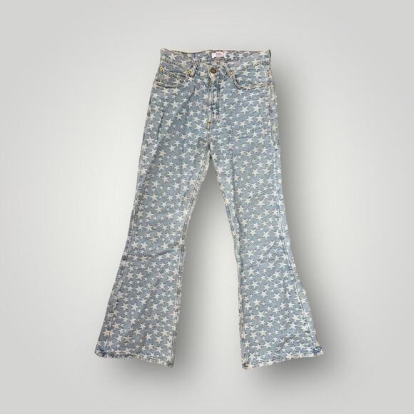 ERL Other - ERL Star Print Flare Jeans - Made in Italy - Size S -Venice Beach California L31